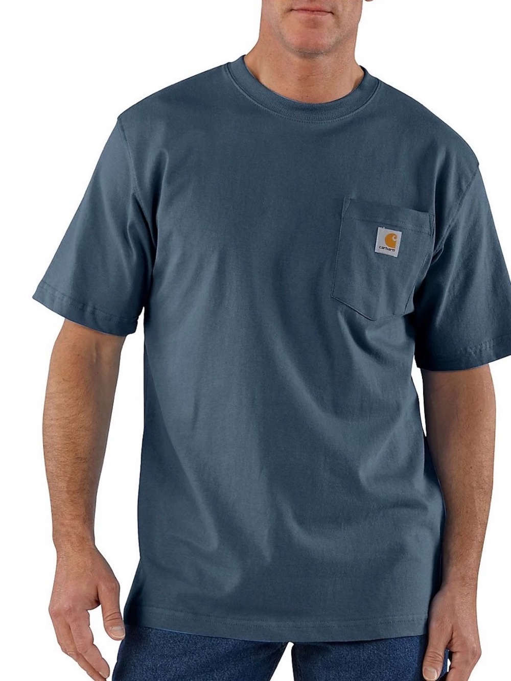 Carhartt K87 Heavyweight Pocket T-Shirt Sz 5X Workwear Big & Tall
